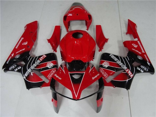 Red Black 05-06 CBR600RR Motorcycle Fairing Kits & Plastic Red Black 05-06 CBR600RR Motorcycle Fairing Kits & Plastic