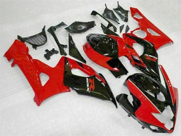 Red Black 05-06 GSXR 1000 Motorcycle Bodywork