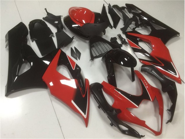 Red Black 05-06 GSXR 1000 Motorcycle Fairing Kits Red Black 05-06 GSXR 1000 Motorcycle Fairing Kits