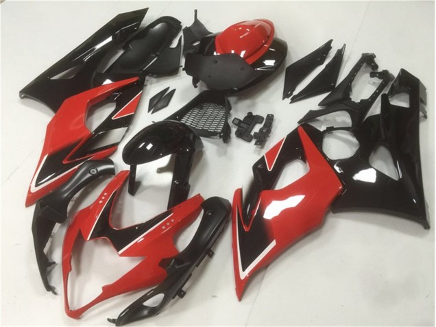 Red Black 05-06 GSXR 1000 Motorcycle Fairing Kits Red Black 05-06 GSXR 1000 Motorcycle Fairing Kits