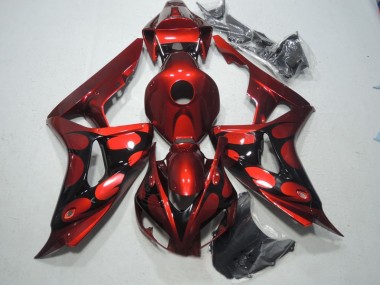 Red Black 06-07 CBR1000RR Motorcycle Fairings