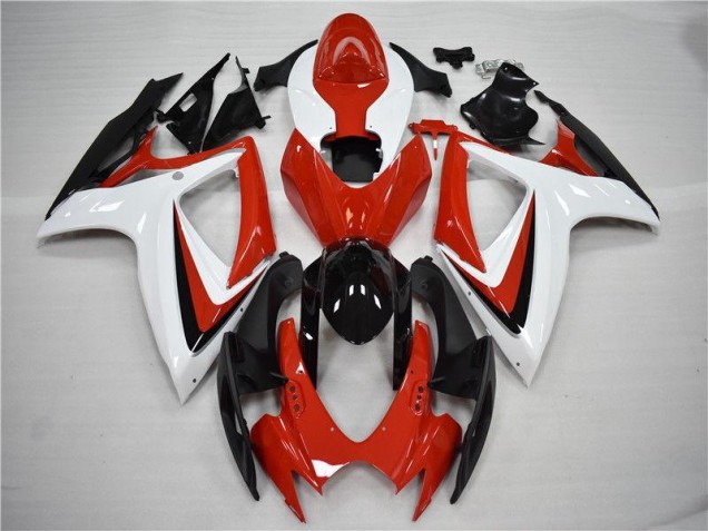 Red Black 06-07 GSXR 600/750 Motorcycle Fairing