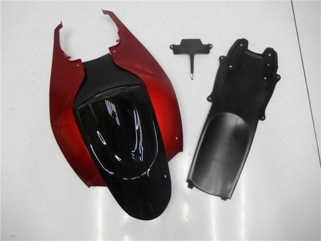 Red Black 06-07 GSXR 600/750 Motorcycle Fairings Red Black 06-07 GSXR 600/750 Motorcycle Fairings