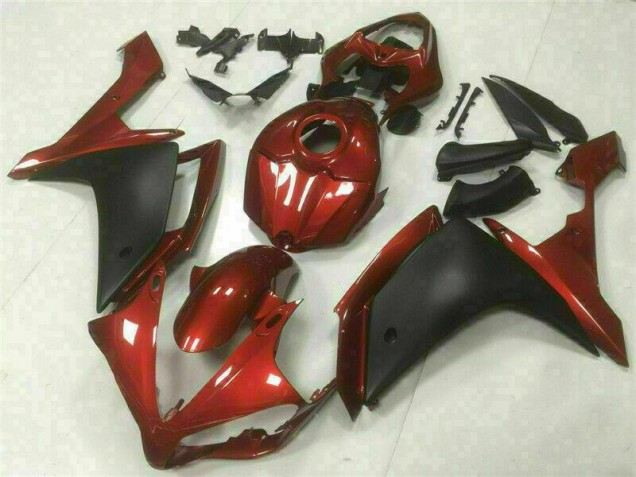 Red Black 07-08 YZF R1 Motorcycle Fairings Red Black 07-08 YZF R1 Motorcycle Fairings