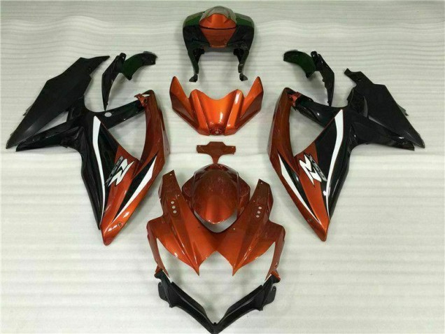 Red Black 08-10 GSXR 600/750 Motorcycle Fairings Red Black 08-10 GSXR 600/750 Motorcycle Fairings
