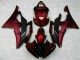 Red Black 08-16 YZF R6 Motorcycle Bodywork Red Black 08-16 YZF R6 Motorcycle Bodywork