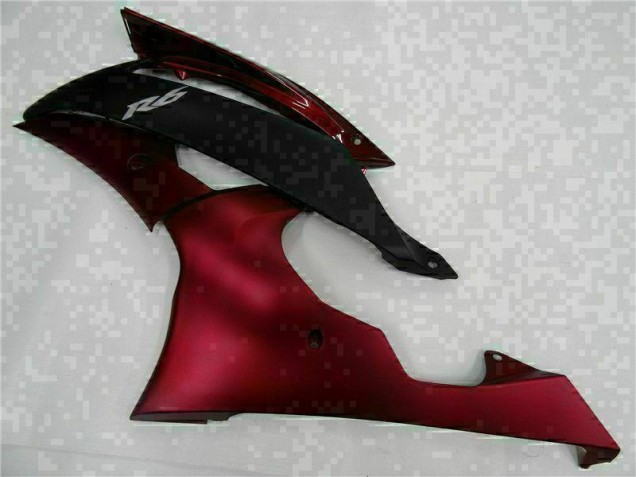Red Black 08-16 YZF R6 Motorcycle Bodywork Red Black 08-16 YZF R6 Motorcycle Bodywork