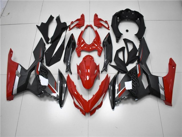 Red Black 18-23 EX400 Motorcycle Fairings Red Black 18-23 EX400 Motorcycle Fairings