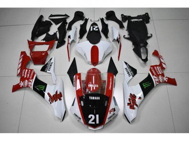 Red Black 21 15-19 YZF R1 Motorcycle Fairings