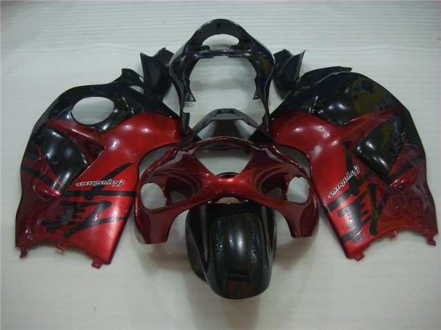 Red Black 96-07 GSXR 1300 Hayabusa Motorcycle Fairing Red Black 96-07 GSXR 1300 Hayabusa Motorcycle Fairing
