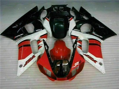 Red Black 98-02 YZF R6 Motorcycle Bodywork