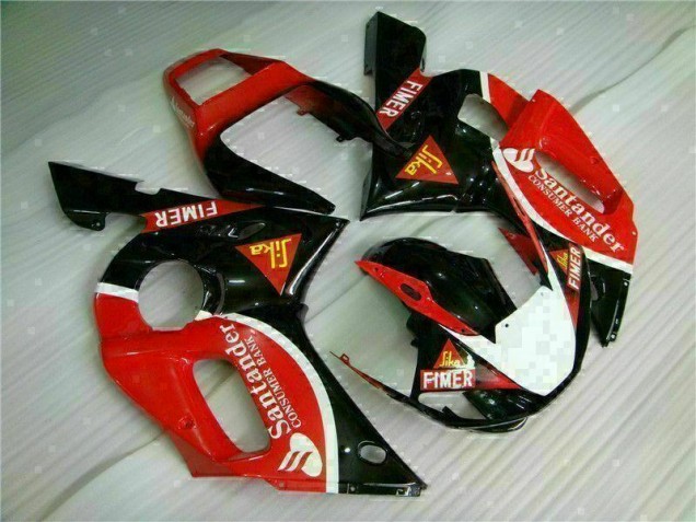Red Black 98-02 YZF R6 Motorcycle Fairing Red Black 98-02 YZF R6 Motorcycle Fairing