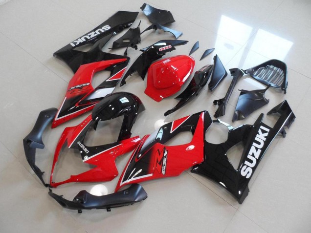 Red Black OEM Style 05-06 GSXR 1000 Motorcycle Fairings Red Black OEM Style 05-06 GSXR 1000 Motorcycle Fairings