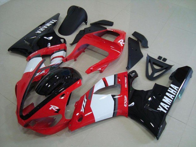 Red Black White 00-01 YZF R1 Motorcycle Fairings Red Black White 00-01 YZF R1 Motorcycle Fairings