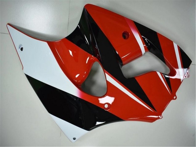 Red Black White 00-02 ZX6R Motorcycle Fairings Red Black White 00-02 ZX6R Motorcycle Fairings