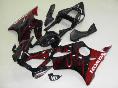 Red Flame 01-03 CBR600 F4i Motorcycle Fairing