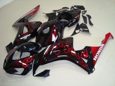 Red Flame 06-07 CBR1000RR Motorcycle Fairings