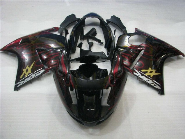 Red Flame 96-07 CBR1100XX Motorcycle Fairings Red Flame 96-07 CBR1100XX Motorcycle Fairings