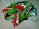 Red Green Motocard 09-12 ZX6R Motorcycle Fairings