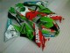 Red Green Motocard 09-12 ZX6R Motorcycle Fairings