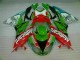 Red Green Motocard 09-12 ZX6R Motorcycle Fairings