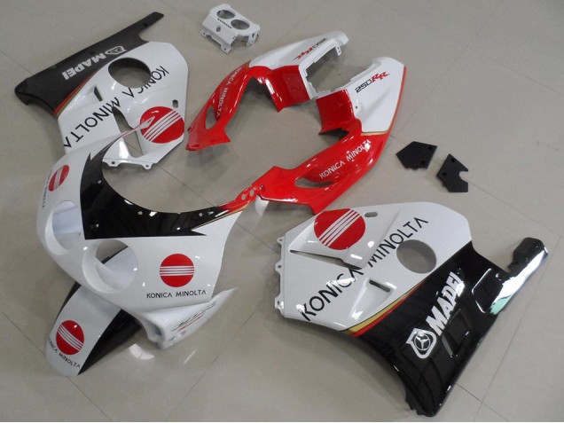 Red Konica 91-98 CBR250RR MC22 Motorcycle Fairings Red Konica 91-98 CBR250RR MC22 Motorcycle Fairings