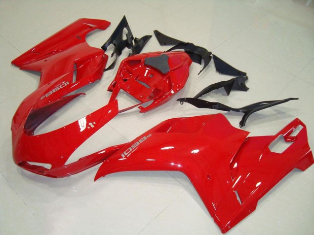 Red Original 07-14 Ducati 848 1098 1198 Motorcycle Fairings Red Original 07-14 Ducati 848 1098 1198 Motorcycle Fairings