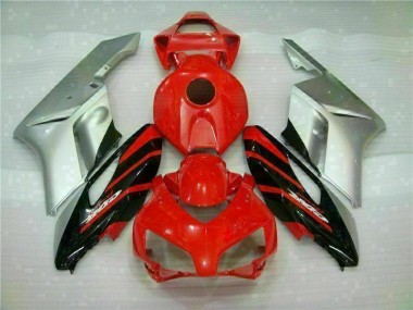 Red Silver 04-05 CBR1000RR Motorcycle Fairings