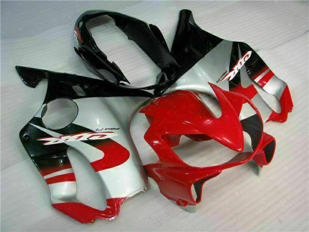 Red Silver 04-07 CBR600 F4i Motorcycle Fairing Red Silver 04-07 CBR600 F4i Motorcycle Fairing