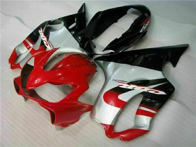Red Silver 04-07 CBR600 F4i Motorcycle Fairing Red Silver 04-07 CBR600 F4i Motorcycle Fairing
