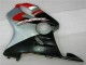 Red Silver 04-07 CBR600 F4i Motorcycle Fairing Red Silver 04-07 CBR600 F4i Motorcycle Fairing