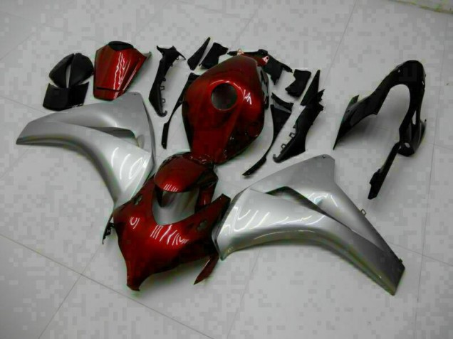 Red Silver 08-11 CBR1000RR Motorcycle Bodywork Red Silver 08-11 CBR1000RR Motorcycle Bodywork
