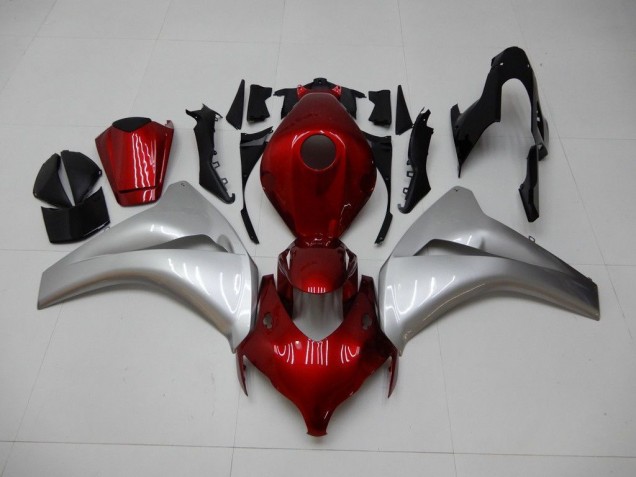 Red Silver 08-11 CBR1000RR Motorcycle Fairing Red Silver 08-11 CBR1000RR Motorcycle Fairing