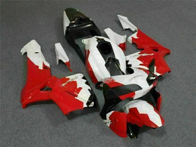 Red White 03-04 CBR600RR Motorcycle Fairing Red White 03-04 CBR600RR Motorcycle Fairing