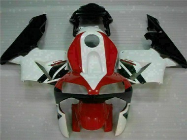 Red White 03-04 CBR600RR Motorcycle Fairings