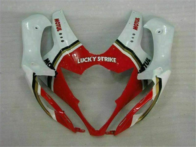 Red White 05-06 GSXR 1000 Motorcycle Fairing