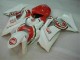 Red White 07-08 GSXR 1000 Motorcycle Fairings Red White 07-08 GSXR 1000 Motorcycle Fairings