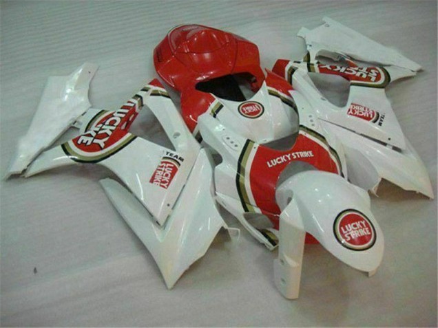 Red White 07-08 GSXR 1000 Motorcycle Fairings Red White 07-08 GSXR 1000 Motorcycle Fairings