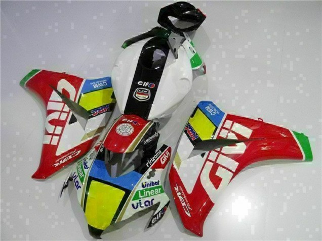 Red White 08-11 CBR1000RR Motorcycle Fairing & Bodywork