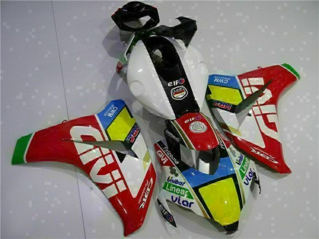 Red White 08-11 CBR1000RR Motorcycle Fairing & Bodywork
