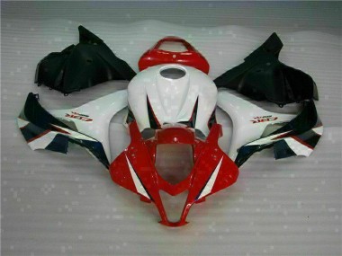 Red White 09-12 CBR600RR Motorcycle Fairings