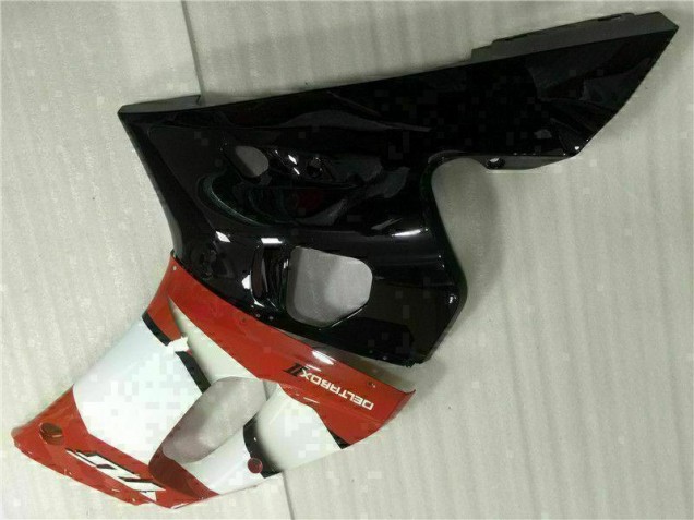 Red White 98-02 YZF R6 Motorcycle Fairings