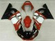 Red White 98-02 YZF R6 Motorcycle Fairings
