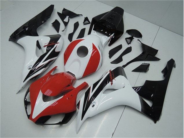 Red White Black 06-07 CBR1000RR Motorcycle Fairing Red White Black 06-07 CBR1000RR Motorcycle Fairing