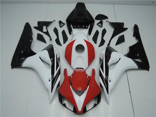 Red White Black 06-07 CBR1000RR Motorcycle Fairing Red White Black 06-07 CBR1000RR Motorcycle Fairing