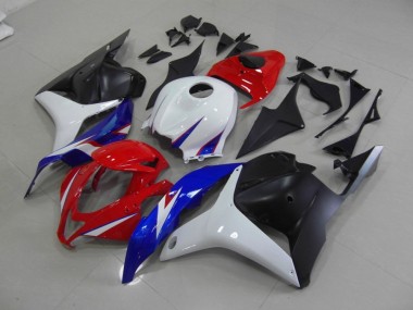 Red White Black 09-12 CBR600RR Motorcycle Fairings