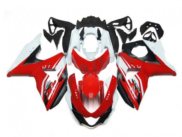 Red White Black 09-16 GSXR 1000 Motorcycle Fairings Red White Black 09-16 GSXR 1000 Motorcycle Fairings