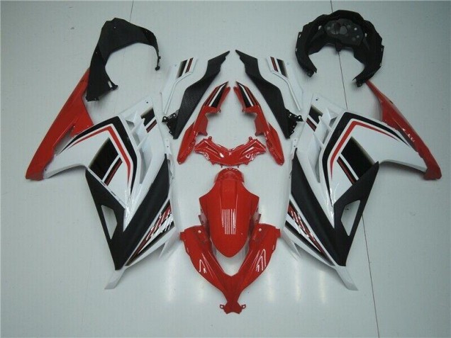 Red White Black 13-16 EX300 Motorcycle Fairings Red White Black 13-16 EX300 Motorcycle Fairings