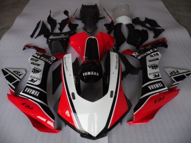 Red White Black 15-19 YZF R1 Motorcycle Fairings