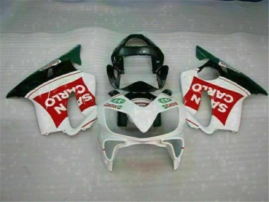 Red White Black San Carlo 01-03 CBR600 F4i Motorcycle Fairings